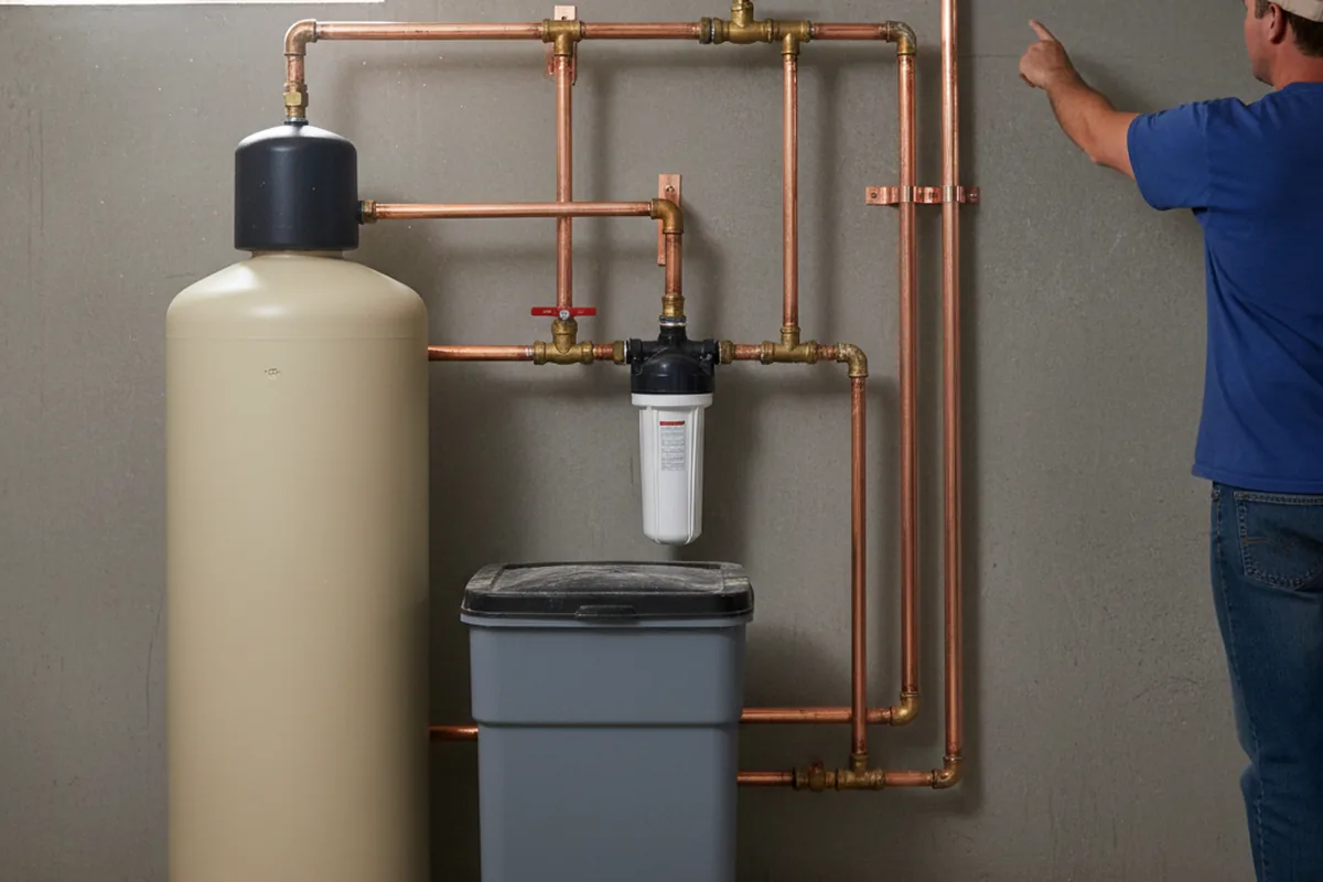 Whole-house water treatment system installed in Glen Dale